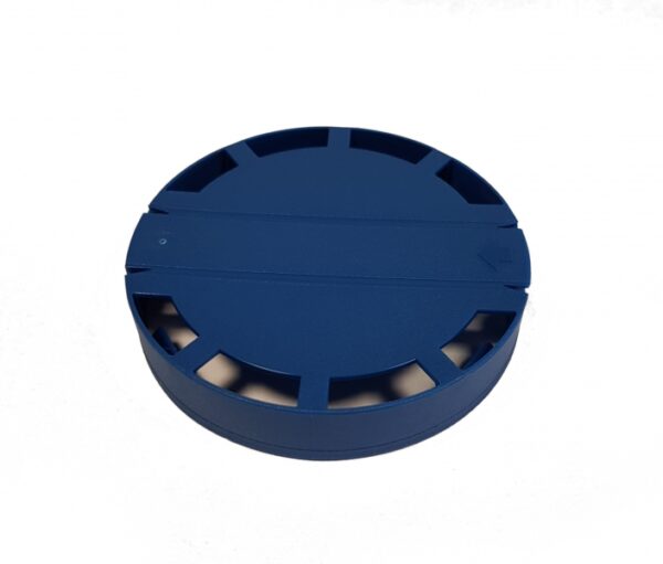 Disposable caps to fittings 'A' and 'M', blue - 700 pcs.