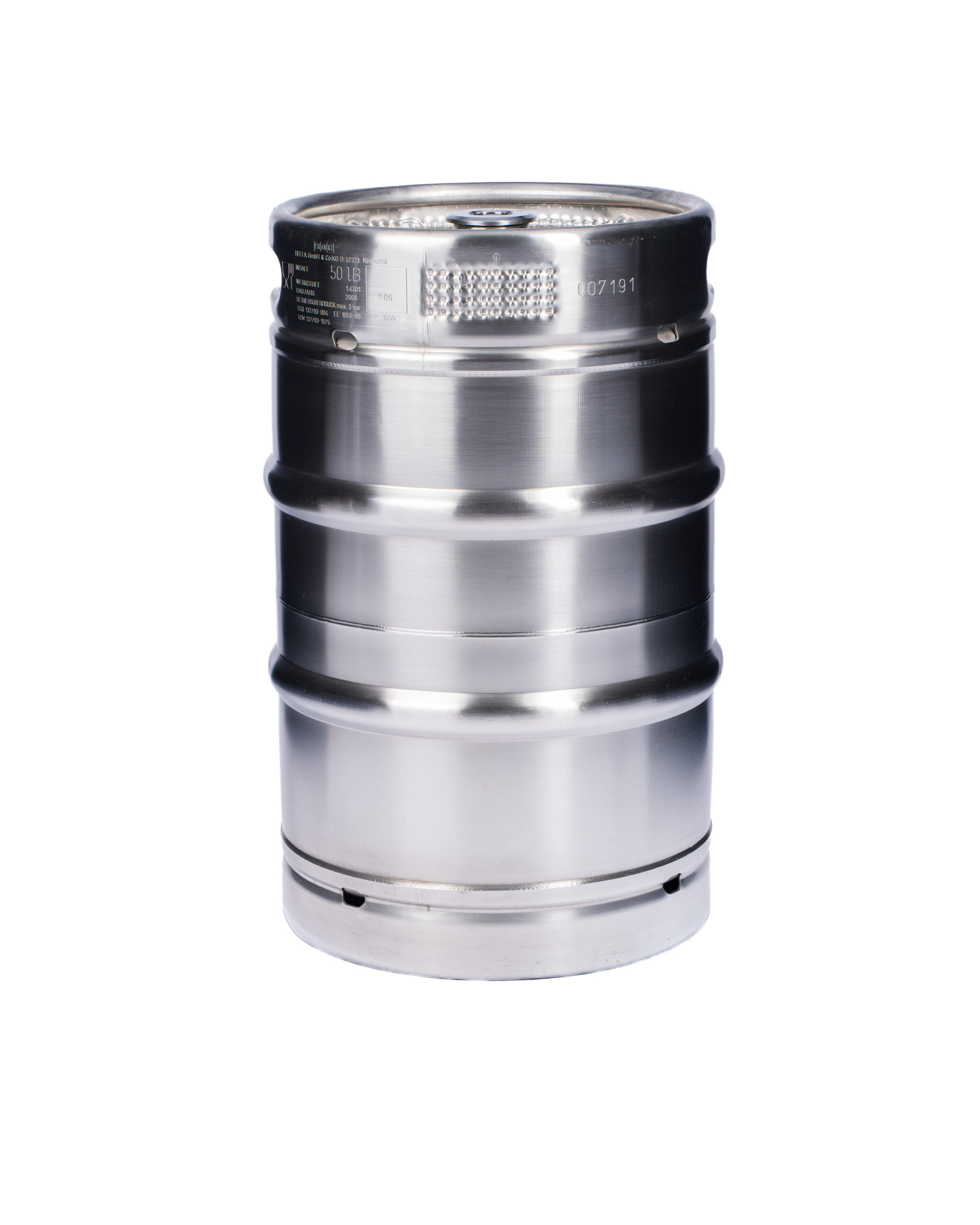 Keg DIN 50 l, po remoncie, niesztaplowany